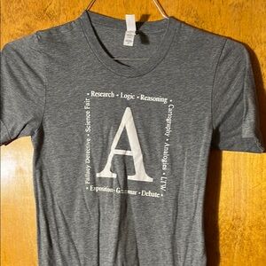 Challenge A Gray Graphic T-Shirt